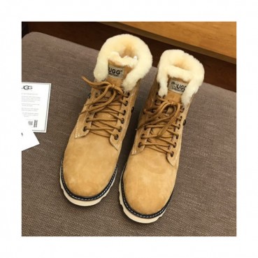 UGG 2019 Mens Leather & Wool Boots - UGG 2019 남성용 레더 & 울 부츠 UGGS0030.Size(240 