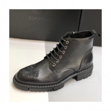 Versace 2019 Mens Leather Boots - 베르사체 2019 남성용 레더 부츠 VERS0071.Size (245 