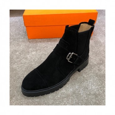Hermes 2019 Mens Leather Boots - 에르메스 2019 남성용 레더 부츠 HERS0235.Size(245 