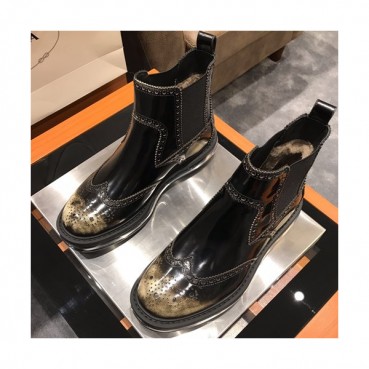 Prada 2019 Mens Leather Boots - 프라다 2019 남성용 레더 부츠,PRAS00181,Size(245 