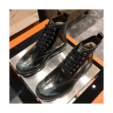 Prada 2019 Mens Leather Boots - 프라다 2019 남성용 레더 부츠,PRAS00178,Size(245 