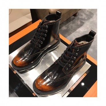 Prada 2019 Mens Leather Boots - 프라다 2019 남성용 레더 부츠,PRAS00176,Size(245 