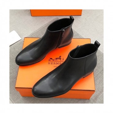Hermes 2019 Mens Leather Boots - 에르메스 2019 남성용 레더 부츠 HERS0232.Size(240 