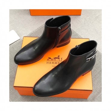 Hermes 2019 Mens Leather Boots - 에르메스 2019 남성용 레더 부츠 HERS0231.Size(240 