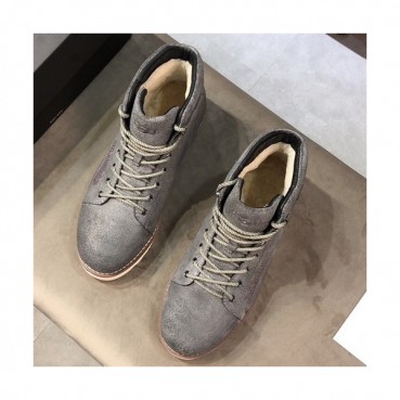 UGG 2019 Mens Leather & Wool Ankle Boots - UGG 2019 남성용 레더 & 울 앵글부츠 UGGS0010.Size(240 