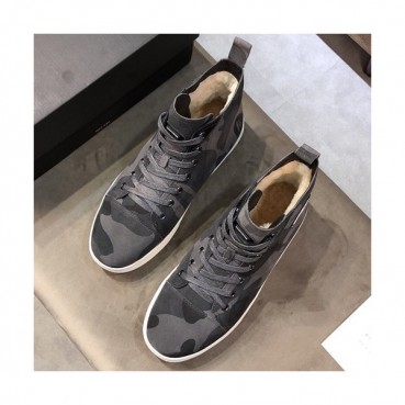 UGG 2019 Mens Leather & Wool Ankle Boots - UGG 2019 남성용 레더 & 울 앵글부츠 UGGS0006.Size(240 