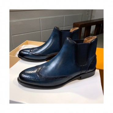 Louis vuitton 2019 Mens Leather Boots - 루이비통 2019 남성용 레더 부츠,LOUS0246,Size(240 