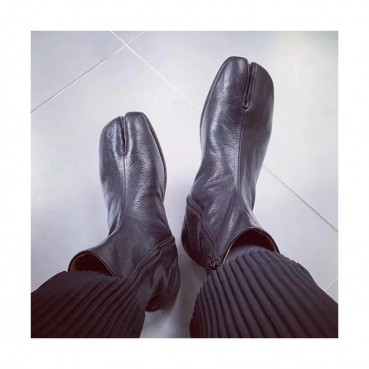 Maison Margiela 2019 Mm / Wm Leather Boots - 메종 마르지엘라 2019 남여공용 레더 부츠 MMS0021,Size(225