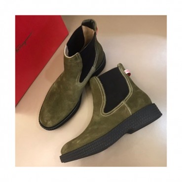 Ferragamo 2019 Mens Suede Boots - 페라가모 2019 남성용 스웨이드 부츠,FGMS0073,Size(240 