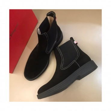 Ferragamo 2019 Mens Suede Boots - 페라가모 2019 남성용 스웨이드 부츠,FGMS0071,Size(240 