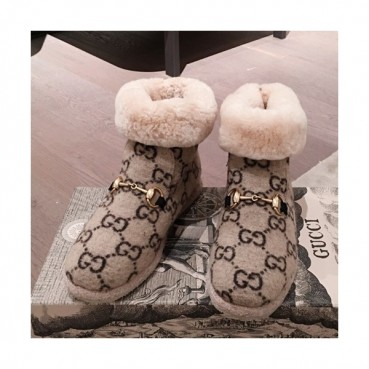 Gucci 2019 Mm / Wm Wool Boots - 구찌 2019 남여공용 울 부츠 GUCS0266.Size(225 