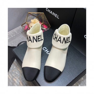 Chanel 2019 Ladies Leather Boots - 샤넬 2019 여성용 레더 부츠 CHAS0371,Size(225