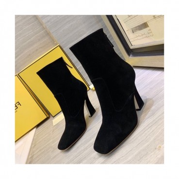Fendi 2019 Ladies Suede High Heel Boots - 펜디 2019 여성용 스웨이드 하이힐 부츠  FENS0092,Size(225