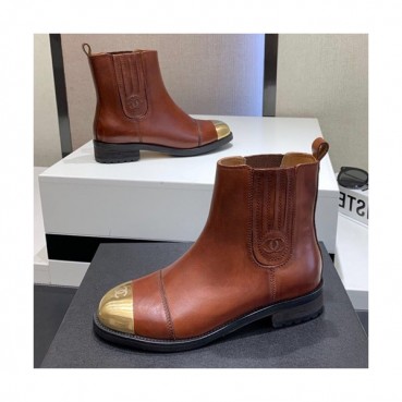 Chanel 2019 Ladies Leather Boots - 샤넬 2019 여성용 레더 부츠 CHAS0348,Size(225