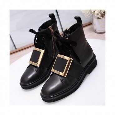 Roger Vivier 2019 Ladies Leather Boots - 로저비비에 2019 여성용 레더 부츠,RVS0089.Size(225 