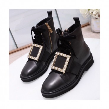 Roger Vivier 2019 Ladies Leather Boots - 로저비비에 2019 여성용 레더 부츠,RVS0088.Size(225 