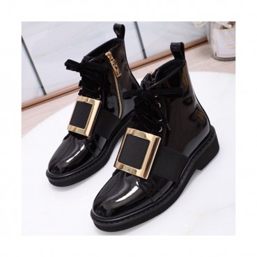 Roger Vivier 2019 Ladies Leather Boots - 로저비비에 2019 여성용 레더 부츠,RVS0087.Size(225 