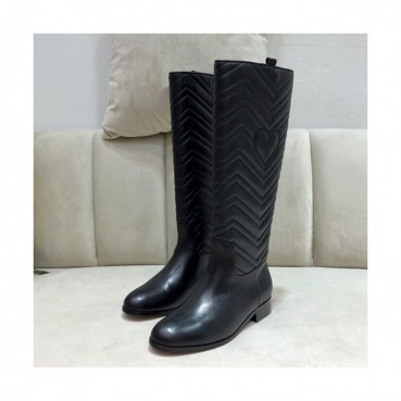 Gucci 2019 Ladies  Leather Boots - 구찌 2019 여성용 레더 부츠 GUCS0255,Size(225