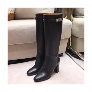 Hermes  2019 Ladies Leather High Heel Boots - 에르메스 2019 여성용 레더 하이힐 부츠 HERS0210,Size(225