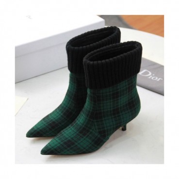Dior 2019 Ladies Middle Heel Boots - 디올 2019 여성용 미들힐 부츠 DIOS0068,Size(225