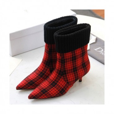 Dior 2019 Ladies Middle Heel Boots - 디올 2019 여성용 미들힐 부츠 DIOS0067,Size(225