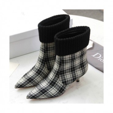 Dior 2019 Ladies Middle Heel Boots - 디올 2019 여성용 미들힐 부츠 DIOS0066,Size(225