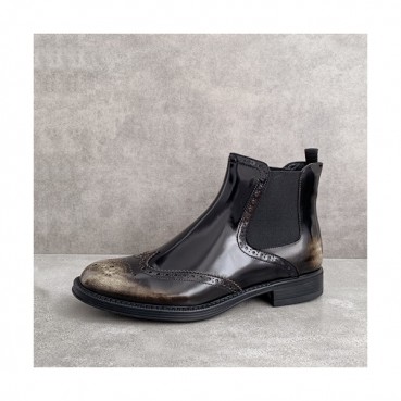 Prada 2019 Mens Leather Boots - 프라다 2019 남성용 레더 부츠,PRAS00118,Size(245 