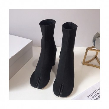 Maison Margiela 2019 Ladies Knit High Heel Boots - 메종 마르지엘라 2019 여성용 니트 하이힐 부츠 MMS0009,Size(225