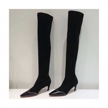 Dior 2019 Ladies Suede High Heel Boots - 디올 2019 여성용 스웨이드 하이힐 부츠 DIOS0063,Size(225