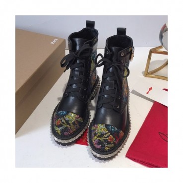 Christian Loubutin 2019 Ladies Leather Boots - 크리스챤루부탱 2019 여성용 레더 부츠,CLS0008,Size(225 