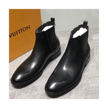 [매장판]Louis vuitton 2019 Mens Leather Boots - 루이비통 2019 남성용 레더 부츠,LOUS0166,Size(245 