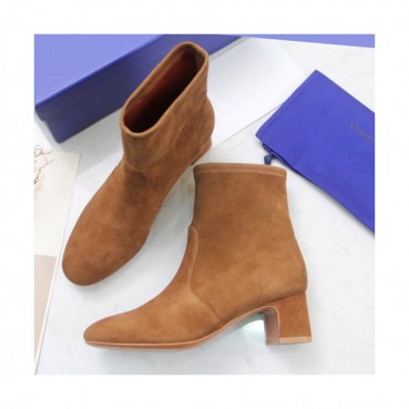 Stuart Weitzman 2019 Ladies Leather Middle Heel Boots - 슈트어트 와이츠먼 2019 여성용 레더 미들힐 부츠 STUS0026,Size(225