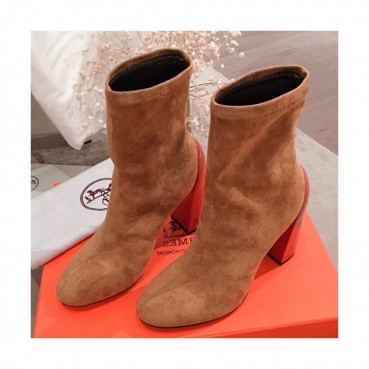 Hermes  2019 Ladies High Heel Ankle Boots - 에르메스 2019 여성용 하이힐 앵글 부츠 HERS0134,Size(225