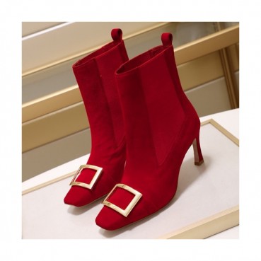 Roger Vivier  2019 Ladies Suede High Heel Boots - 로저비비에 2019 여성용 스웨이드 하이힐 부츠 RVS0062,Size(225
