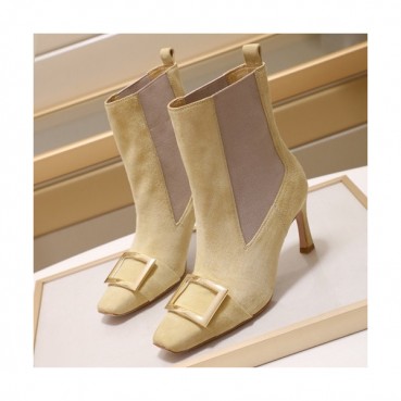 Roger Vivier  2019 Ladies Suede High Heel Boots - 로저비비에 2019 여성용 스웨이드 하이힐 부츠 RVS0061,Size(225