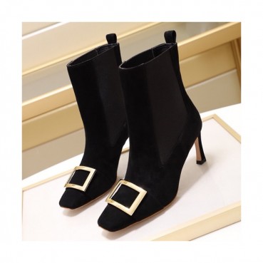 Roger Vivier  2019 Ladies Suede High Heel Boots - 로저비비에 2019 여성용 스웨이드 하이힐 부츠 RVS0060,Size(225