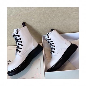Alexander McQueen 2019 Ladies Leather Boots - 알렉산더맥퀸 2019 여성용 레더 부츠,AMQS0042.Size(225 