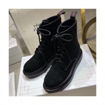 Alexander McQueen 2019 Ladies Leather Boots - 알렉산더맥퀸 2019 여성용 레더 부츠,AMQS0040.Size(225 