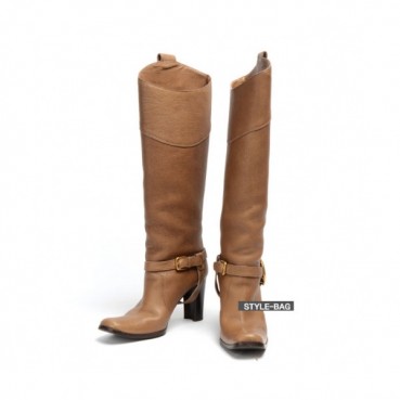 Dolce&Gabbana 2019 Womens Strap Leather Long Boots - 돌체앤가바나 여성 스트랩 레더 롱 부츠 Dol0179x.Size(225 