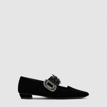 로저비비에 여성 벨 비비에 스트랩 발레리나 - Roger Vivier Womens Belle Vivier Strap Ballerina 