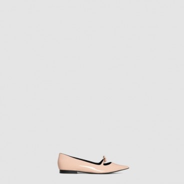 셀린느 여성 수지 포인티 토 발레리나 - Celine Womens Suzy Pointy Toe Ballerina 