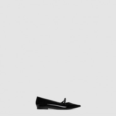 셀린느 여성 수지 포인티 토 발레리나 - Celine Womens Suzy Pointy Toe Ballerina 