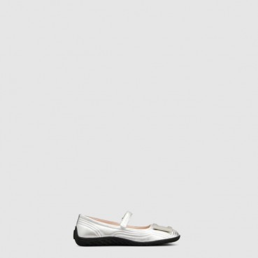 로저비비에 여성 비브 로우 스트랩 발레리나 플랫 - Roger Vivier Womens Viv Low Strap Ballerina Flats 