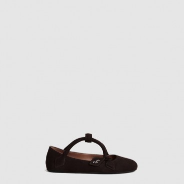알라이아 여성 Le Teckel 발레 플랫 슈즈 - Alaia Womens Le Teckel Ballet Flat Shoe 