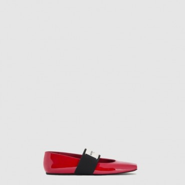 지방시 여성 슬라이스 스퀘어 발레리나 - Givenchy Womens Slice Square Ballerina 