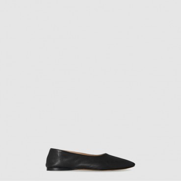 더 로우 여성 Awar 가죽 플랫 슈즈 - Tthe Row Awar Leather Flat Shoes 