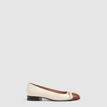 발렌티노 여성 발레 뒤 루아 포니 이펙트 카프스킨 발레리나 - Valentino Ballet du Roi Pony Effect Calfskin Ballerina 