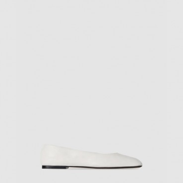더 로우 여성 가죽 스퀘어 발레 플랫 - The Row Womens Leather Square Ballet Flat 