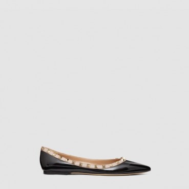 발렌티노 여성 락스터드 발레리나 - Valentino Womens Rockstud Ballerina 