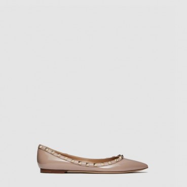 발렌티노 여성 락스터드 발레리나 - Valentino Womens Rockstud Ballerina 